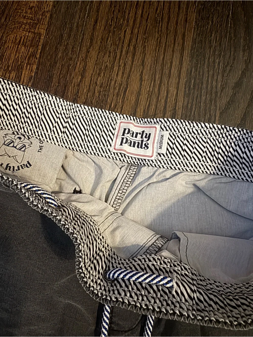 Party Pants Woven Shorts - Washed Black